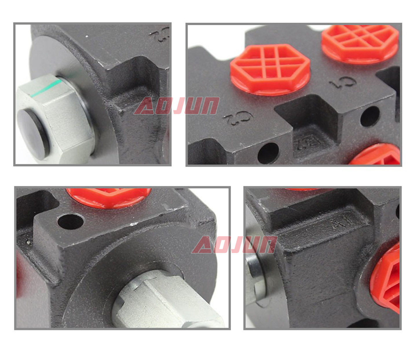 1 Spool Hydraulic Flow Diverter Valve HSV9YK-1LF detailed image