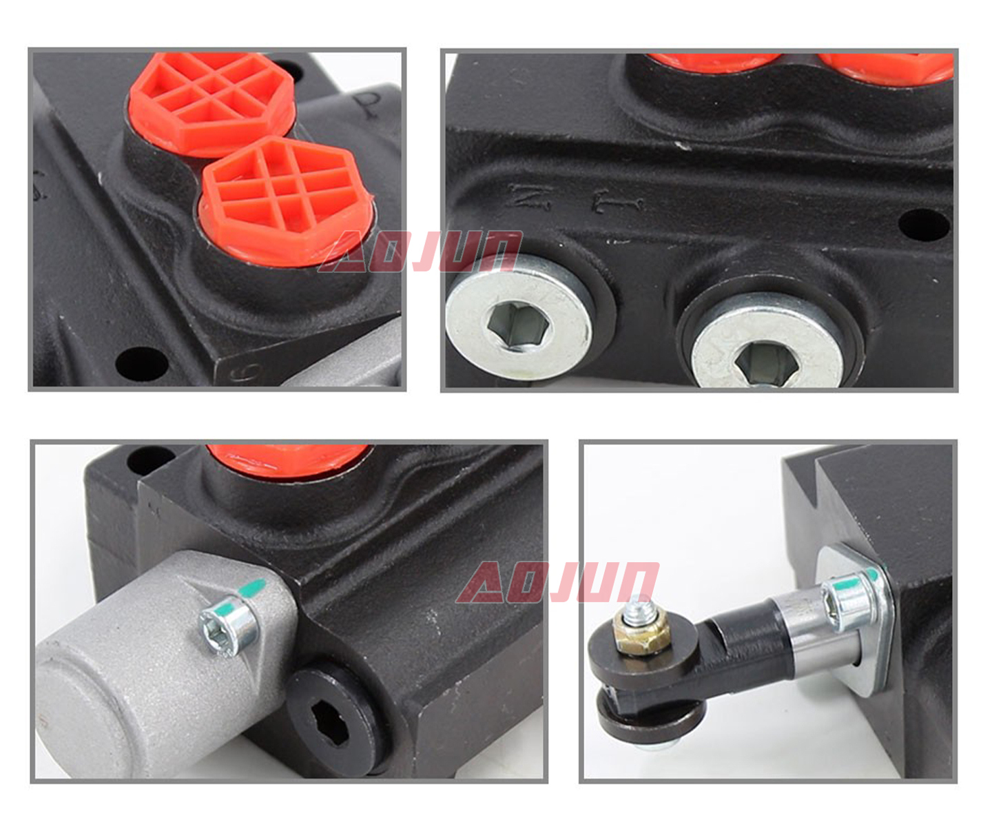 1 Spool Manual Monoblock Directional Valve P40-201 detailed image