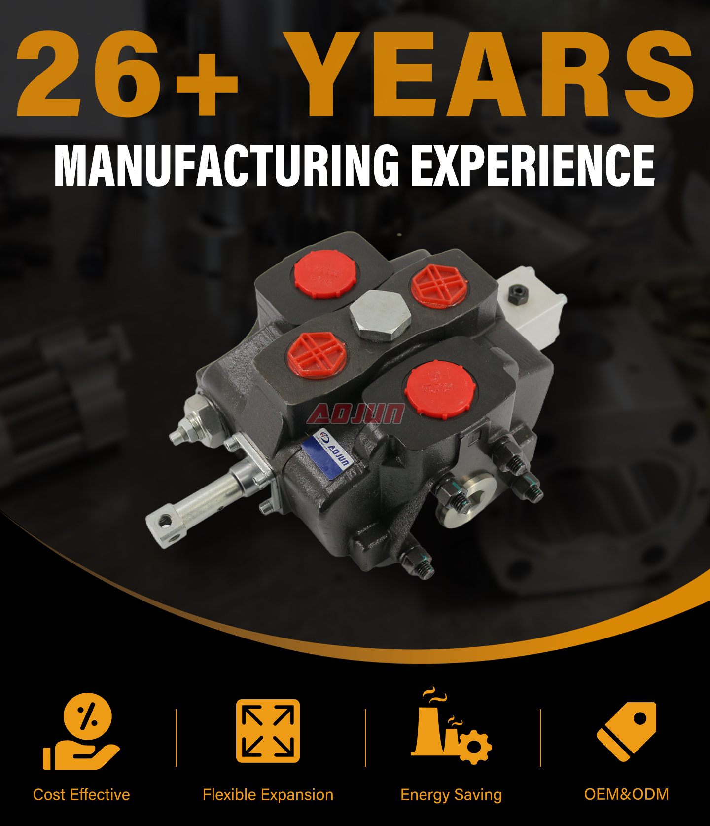 1 Spool Manual Sectional Directional Valve SD25 detailed image