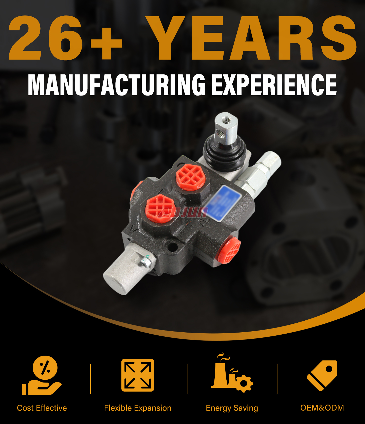 1 Spool Manual Monoblock Directional Valve SD4 detailed image