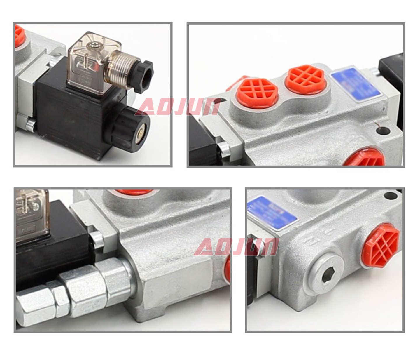 1 Spool Solenoid Monoblock Directional Valve P40-DKL detailed image