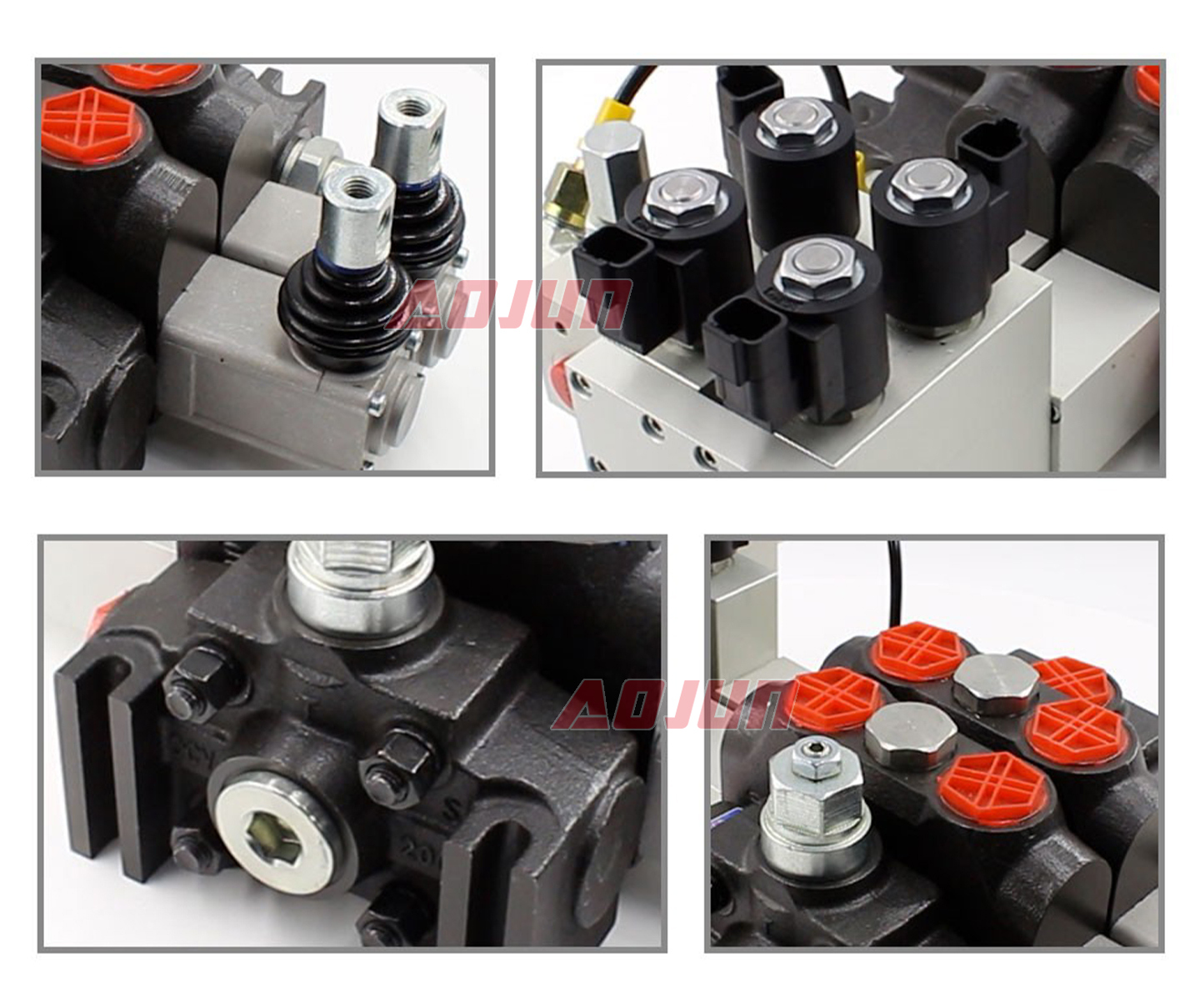 2 Spool Electro-hydraulic Sectional Directional Valve DCV200 detailed image