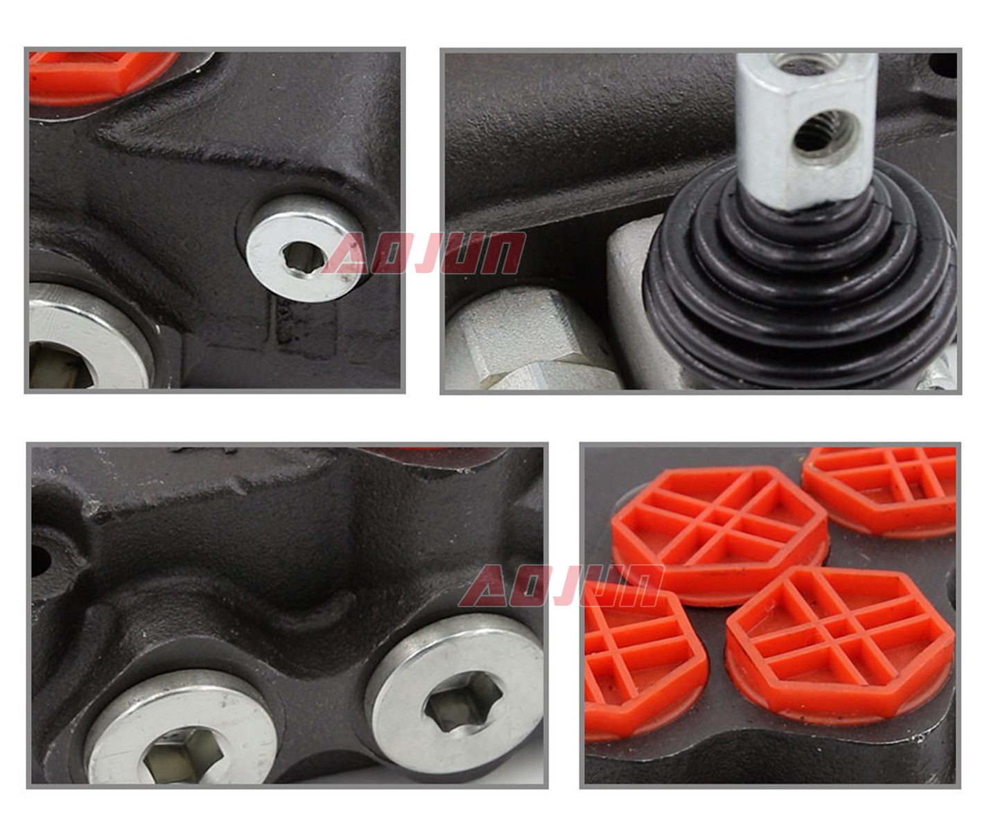 2 Spool Manual Monoblock Directional Valve P120 detailed image