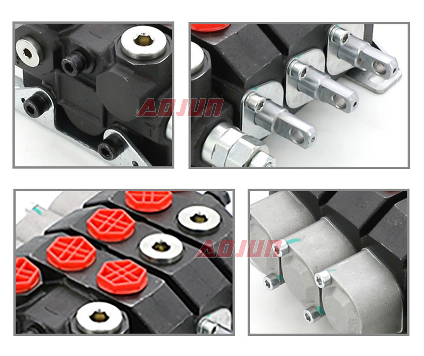 3 Spool Manual Monoblock Directional Valve HSDS15 detailed image