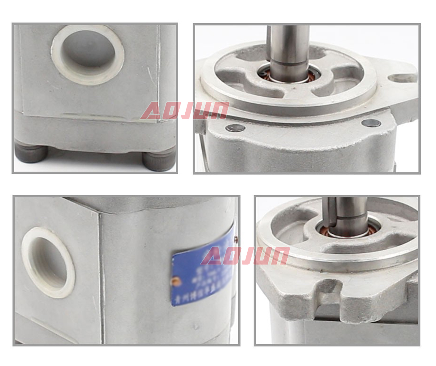 20 MPa (2900 psi) 16 cc/rev Hydraulic Gear Pump CBHS-F316 detailed image