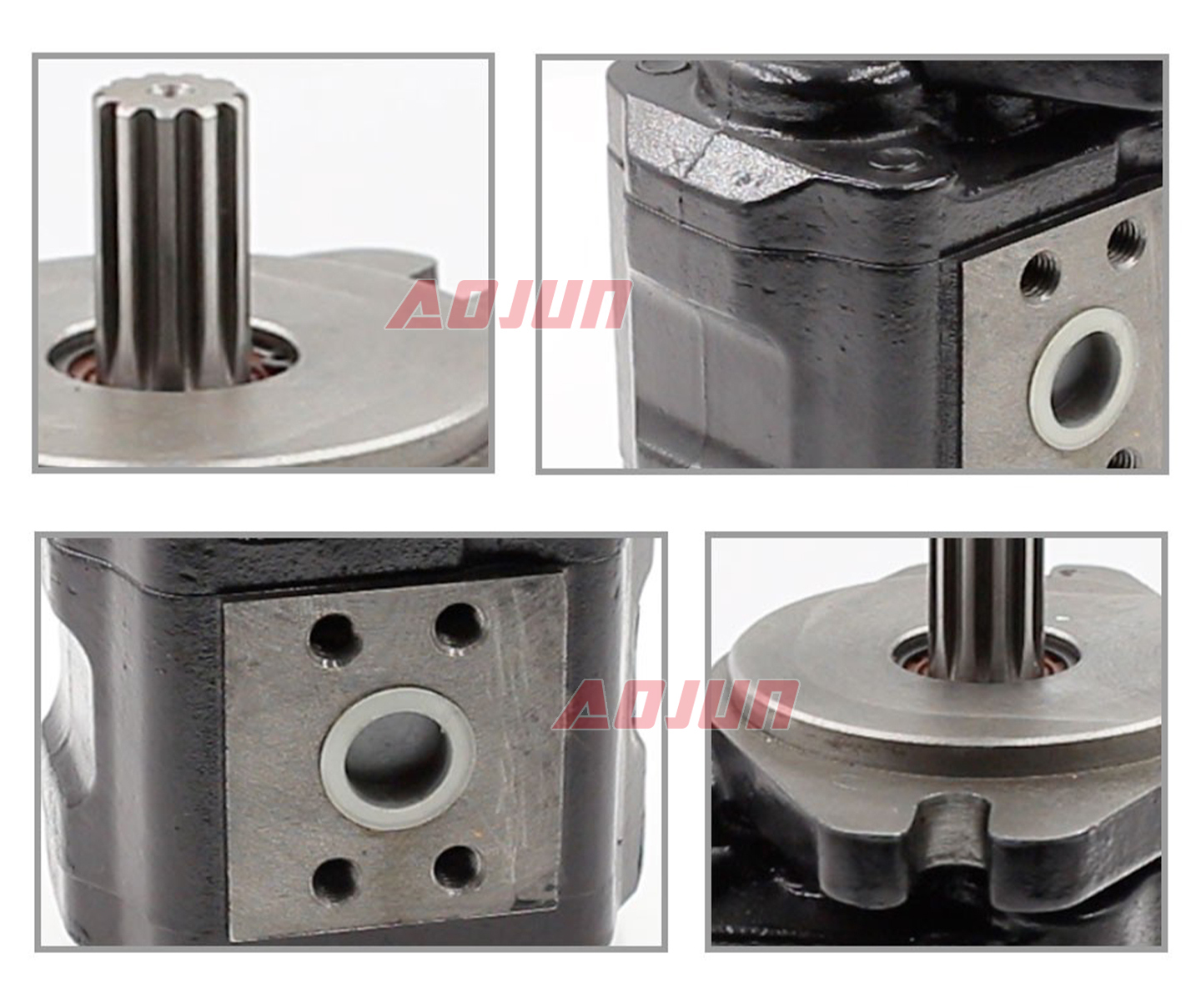 20 MPa (2900 psi) 25 cc/rev Hydraulic Gear Pump CBHS-F425 detailed image