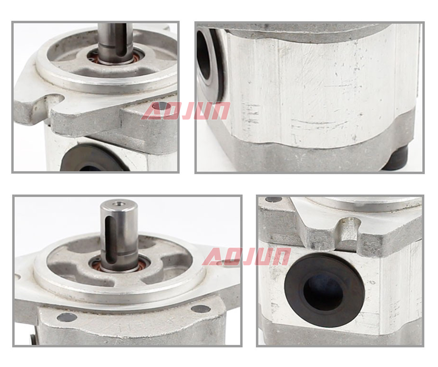 20 MPa (2900 psi) 6 cc/rev Hydraulic Gear Pump CBHS-FL-306 detailed image