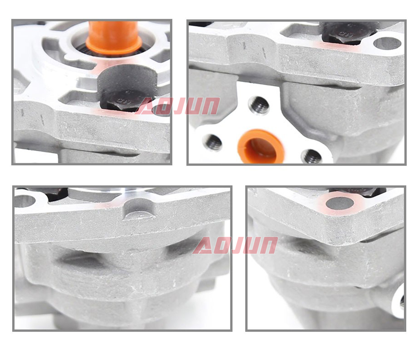 16 MPa (2320 psi) 10 cc/rev Hydraulic Gear Pump NSH10-M detailed image