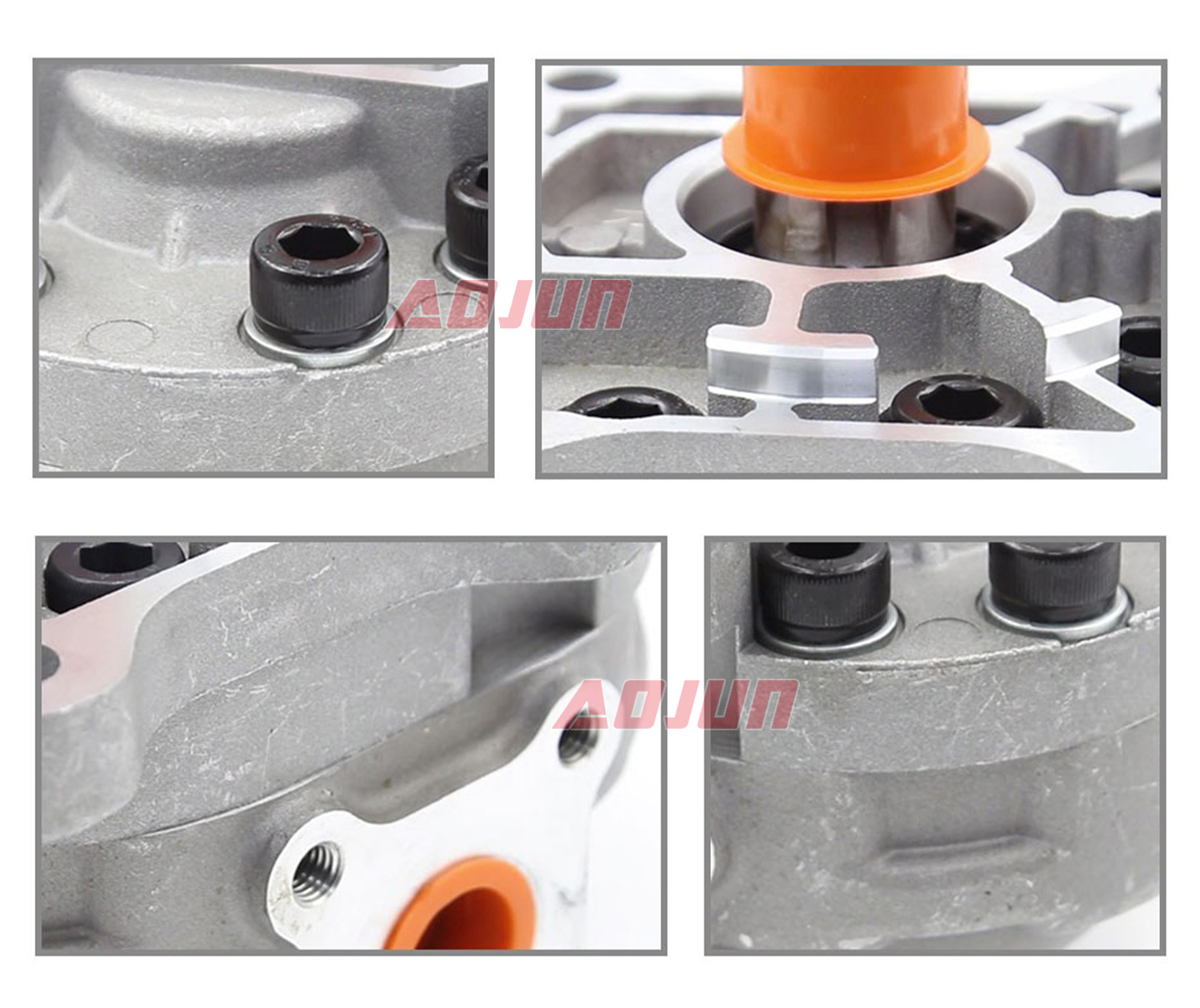 16 MPa (2320 psi) 32 cc/rev Hydraulic Gear Pump NSH32-M detailed image