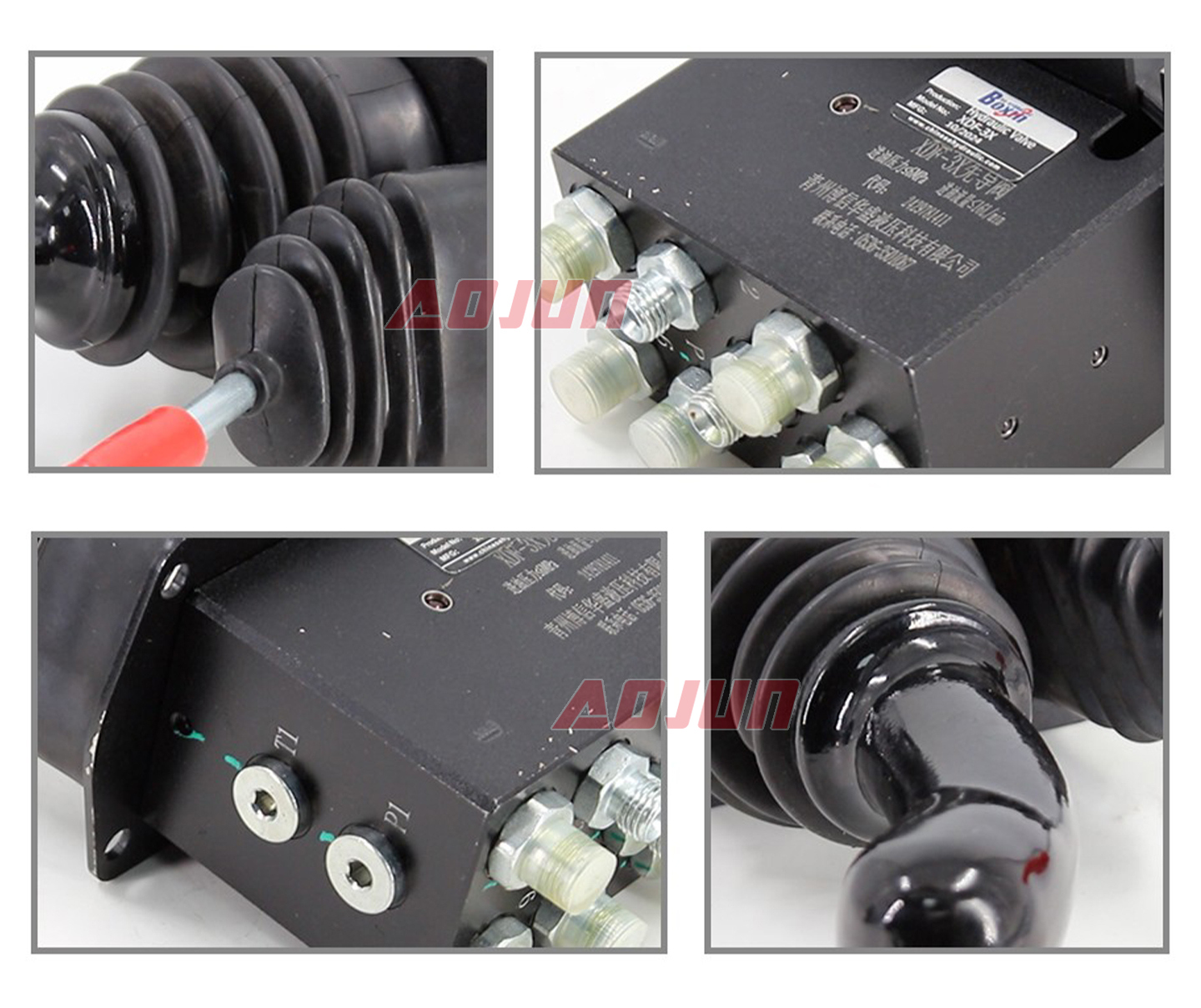 3 Spool Hydraulic and Manual Hydraulic Joystick XDF-3X detailed image